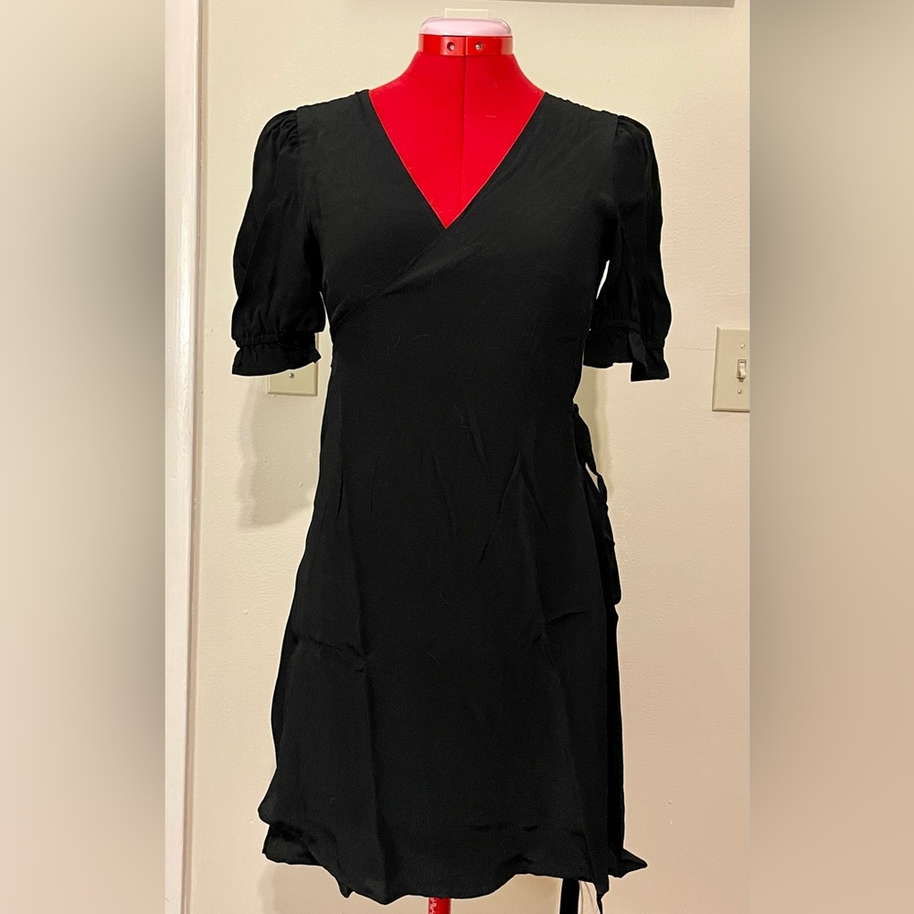NWT Christy Dawn Vasara Mini Dress, Raven, S